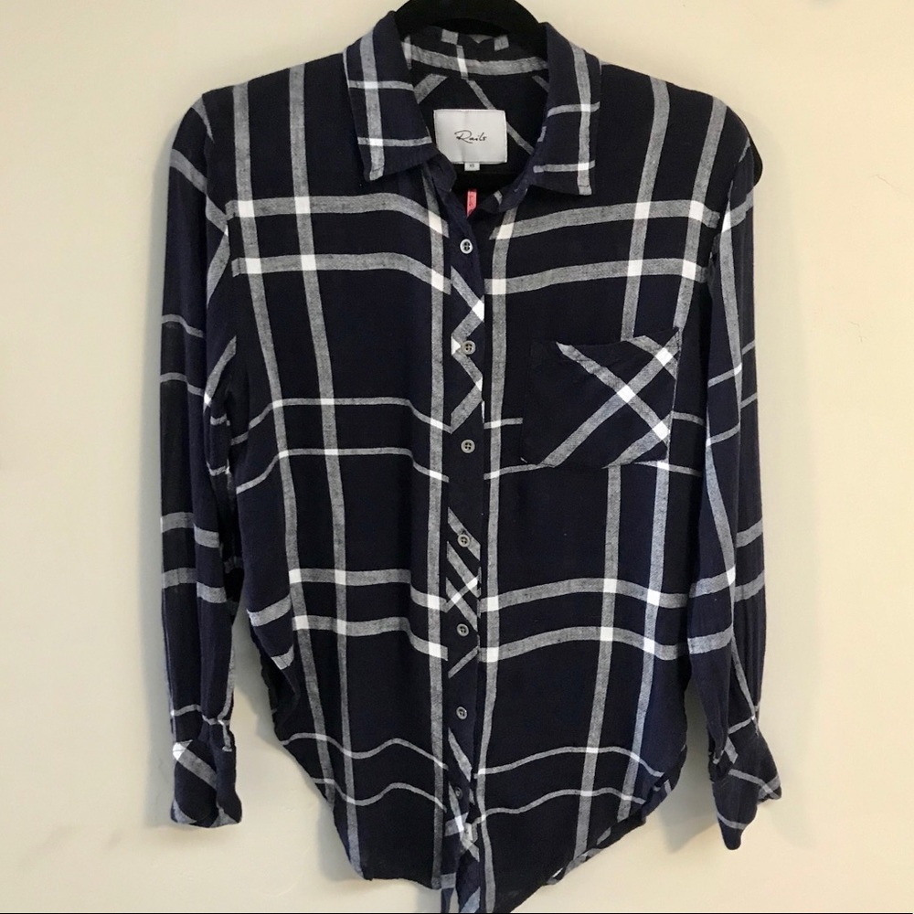 Rails x Free People Linen Blend Shirt